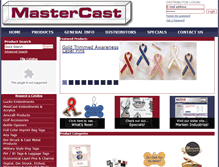 Tablet Screenshot of mastercast.com