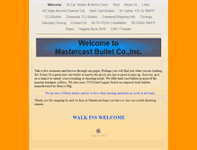 Tablet Screenshot of mastercast.net